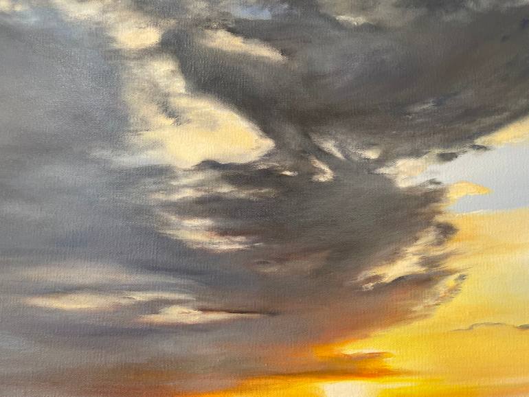 Original Photorealism Seascape Painting by Aflatun Israilov