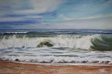 Original Fine Art Seascape Paintings by Aflatun Israilov