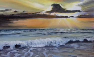 Original Seascape Paintings by Aflatun Israilov