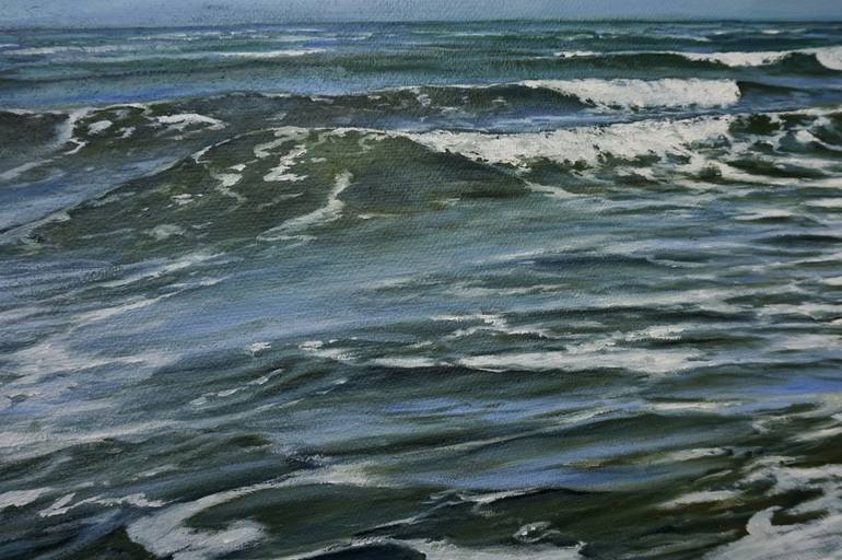 Original Seascape Painting by Aflatun Israilov