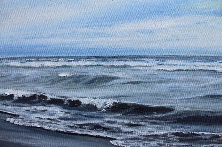 Original Seascape Painting by Aflatun Israilov