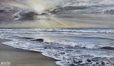 Original Seascape Paintings by Aflatun Israilov