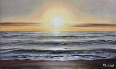 Original Realism Seascape Paintings by Aflatun Israilov