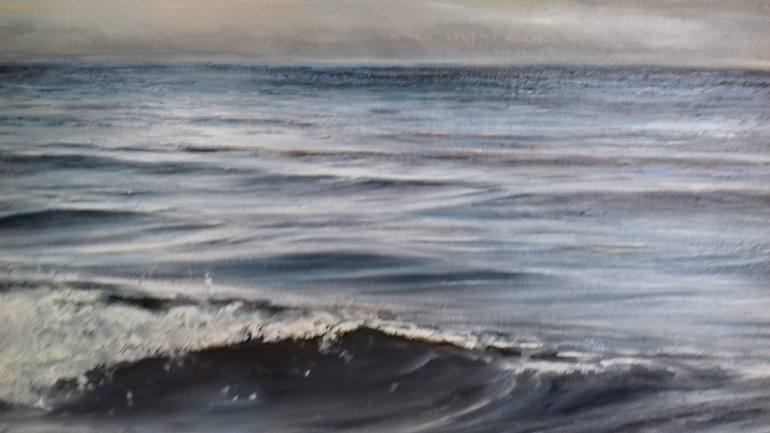 Original Figurative Seascape Painting by Aflatun Israilov