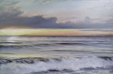 Original Realism Seascape Paintings by Aflatun Israilov