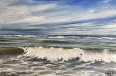 Original Seascape Paintings by Aflatun Israilov