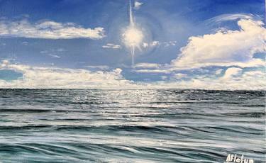 Original Seascape Paintings by Aflatun Israilov