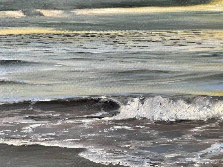 Original Realism Seascape Painting by Aflatun Israilov