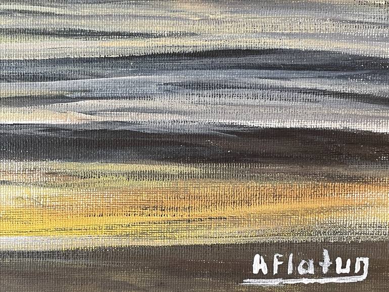 Original Seascape Painting by Aflatun Israilov