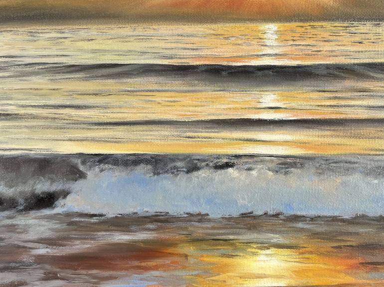 Original Seascape Painting by Aflatun Israilov