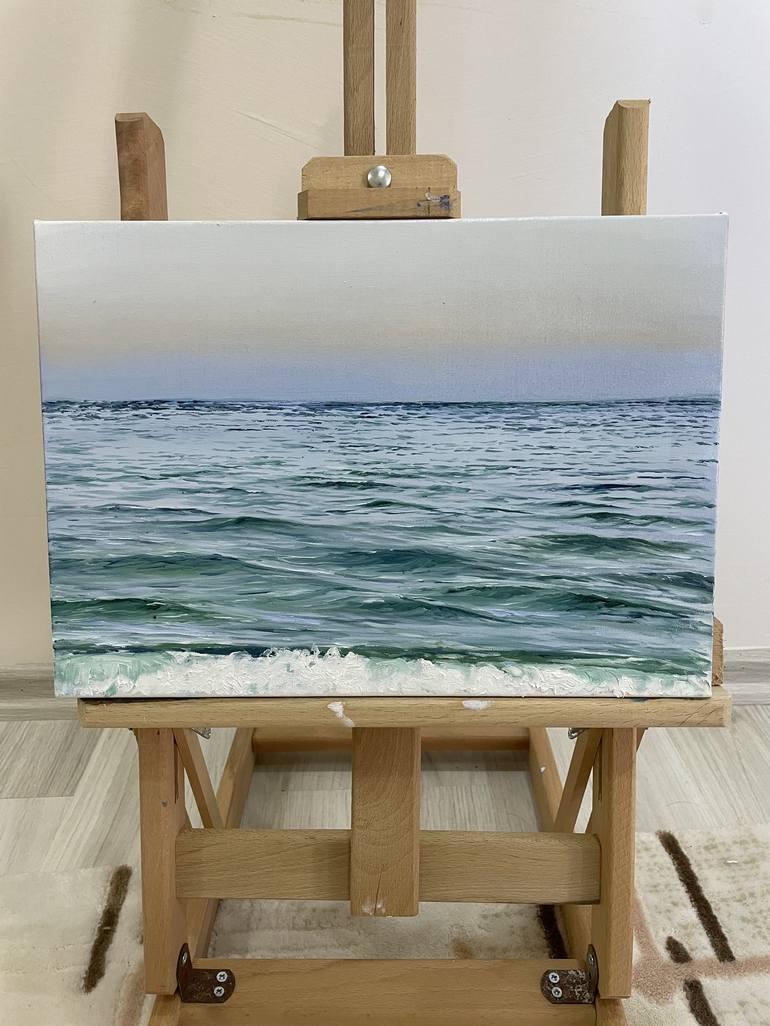 Original Seascape Painting by Aflatun Israilov