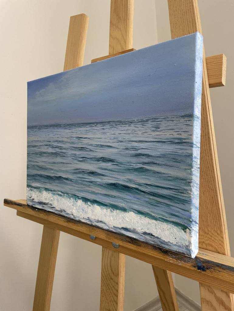 Original Seascape Painting by Aflatun Israilov