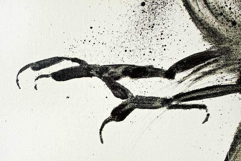 Original Abstract Animal Painting by Aleksandra Galenko