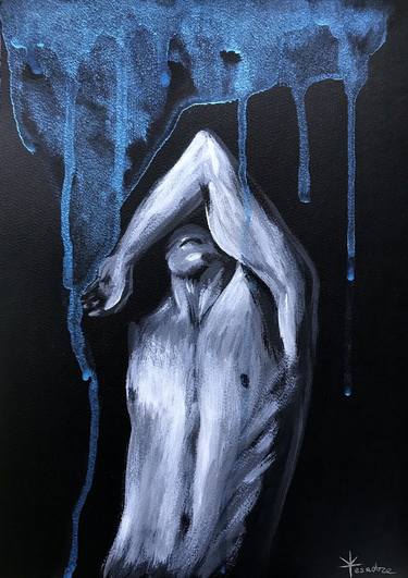 Original Realism Body Painting by Tetiana Yesadze