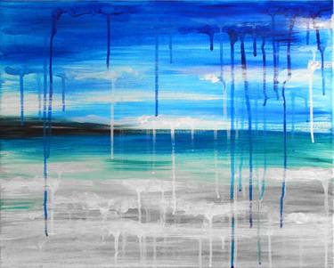 Print of Abstract Beach Paintings by Tetiana Yesadze
