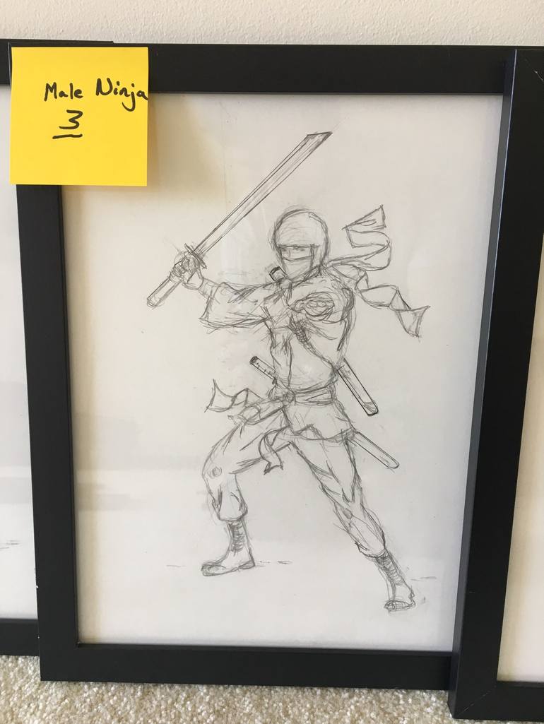 Sketches, Ninja art, Drawings