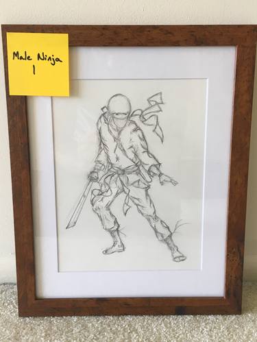 Male Ninja Sketch #1 thumb