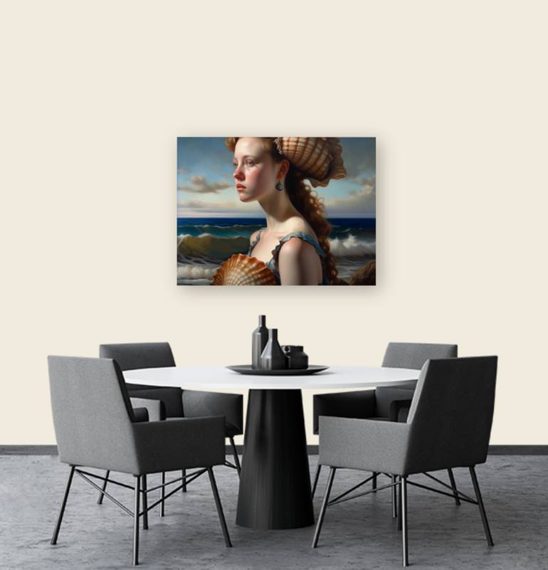 Original Color Field Painting Women Digital by Nata Shemshur