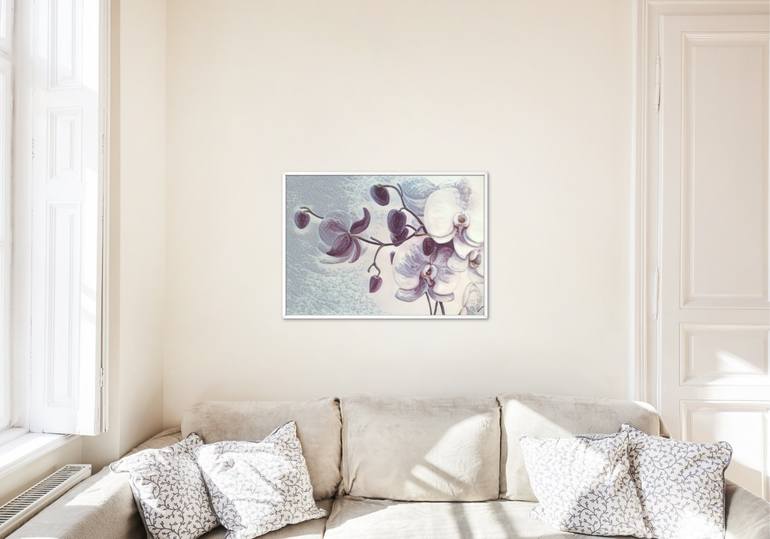 Original Impressionism Floral Digital by Nata Shemshur