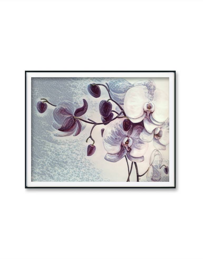 Original Impressionism Floral Digital by Nata Shemshur