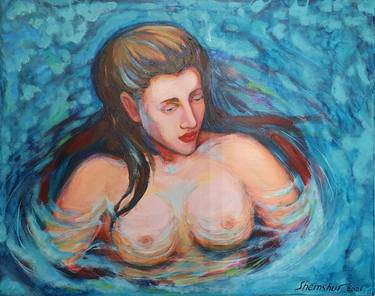 Original Figurative Nude Paintings by Nata Shemshur