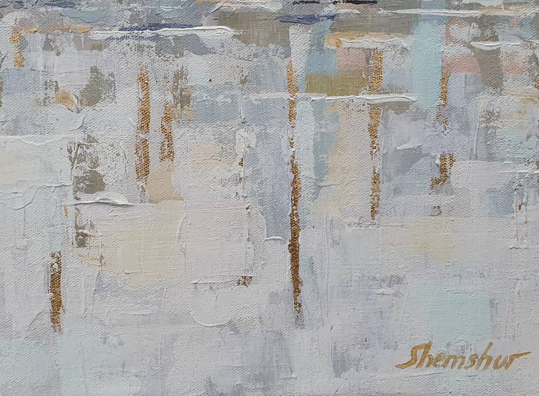 Original Art Deco Abstract Painting by Nata Shemshur