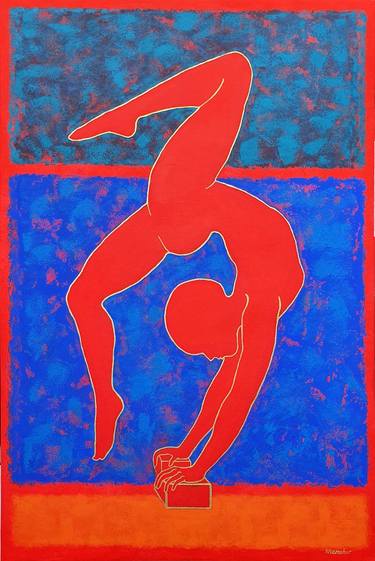Print of Abstract Sport Paintings by Nata Shemshur