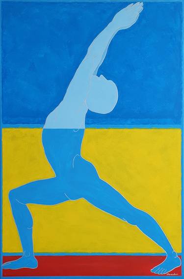 Original Conceptual Sport Paintings by Nata Shemshur
