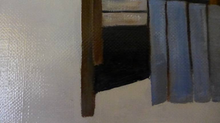 Original Realism Architecture Painting by Leny Meulendijks-Wagemakers