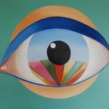 In the eyes  endless paths  are going open by Leny Meulendijks-wagemakers