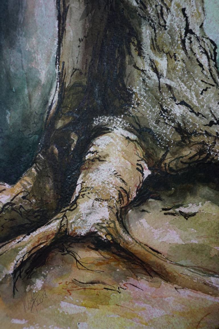 Original Realism Botanic Painting by Yuliana Ehof