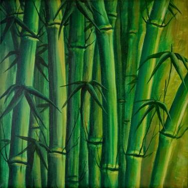 Print of Nature Paintings by Sandip Chatterjee