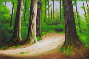 Original Impressionism Nature Paintings by Sandip Chatterjee