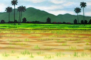 Print of Impressionism Nature Paintings by Sandip Chatterjee