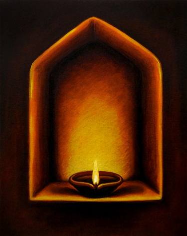 Print of Light Paintings by Sandip Chatterjee