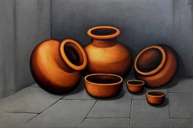 Print of Impressionism Still Life Paintings by Sandip Chatterjee