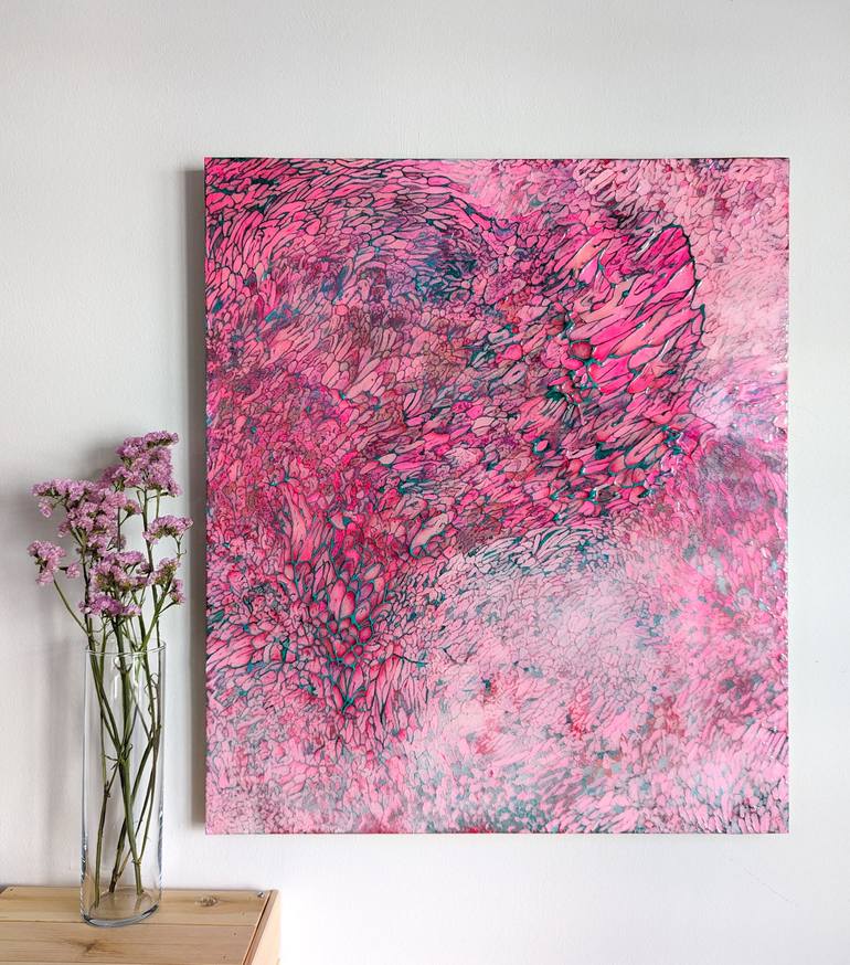 Original Abstract Painting by Chara Kontopoulou
