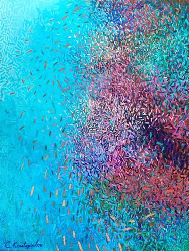 Original Abstract Paintings by Chara Kontopoulou