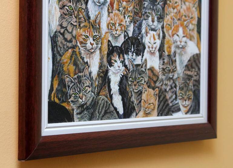 Original Animal Painting by Milica Marusic