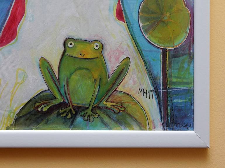 Original Documentary Animal Painting by Milica Marusic