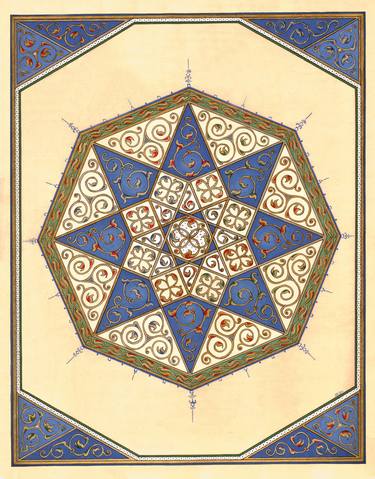 Print of Geometric Paintings by Anne-Elisabeth Seevers