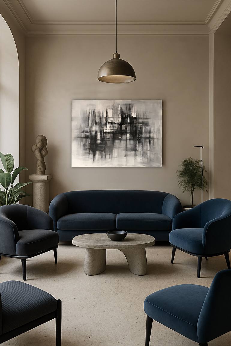 Original Abstract Expressionism Abstract Painting by Tijana Bjelajac