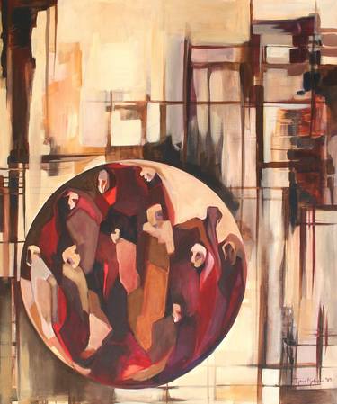 Print of Abstract People Paintings by Tijana Bjelajac