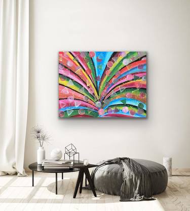 Print of Abstract Expressionism Landscape Paintings by OneArtsy -