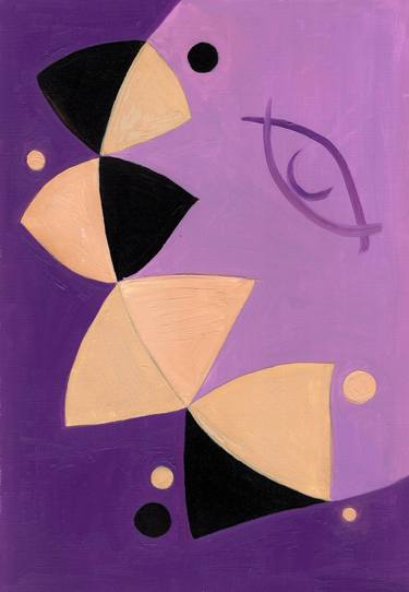Original Abstract Painting by Natasa Sears