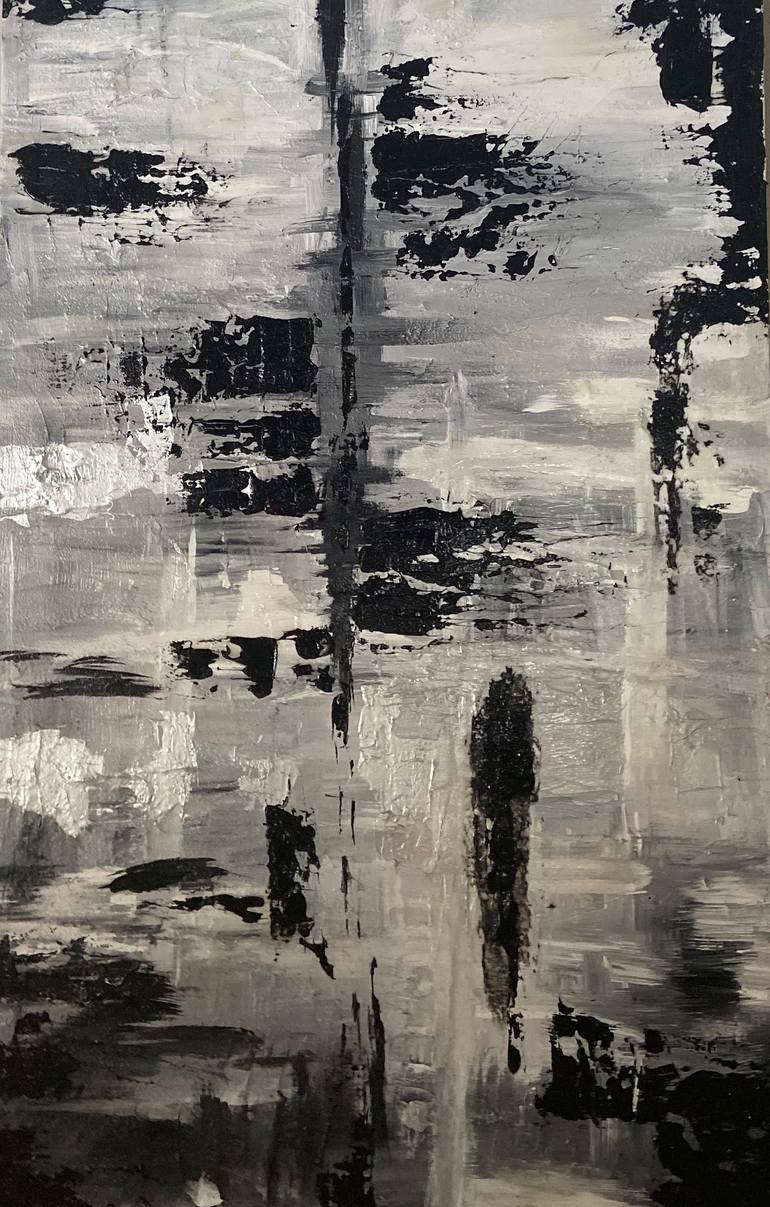 Print of Art Deco Abstract Painting by Nikki Floyd