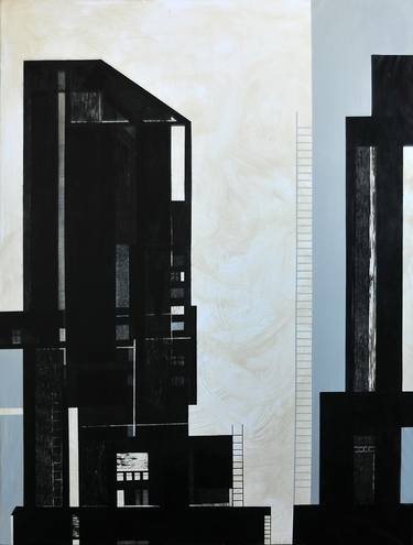 Print of Abstract Architecture Drawings by Ilona Shymchyts