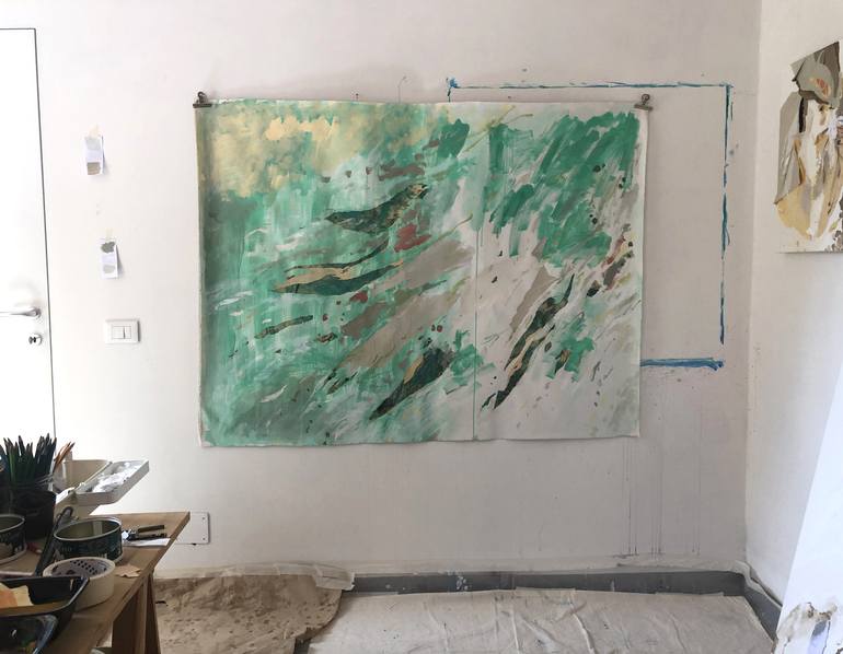 Original Other Abstract Painting by Federica Aiello Pini