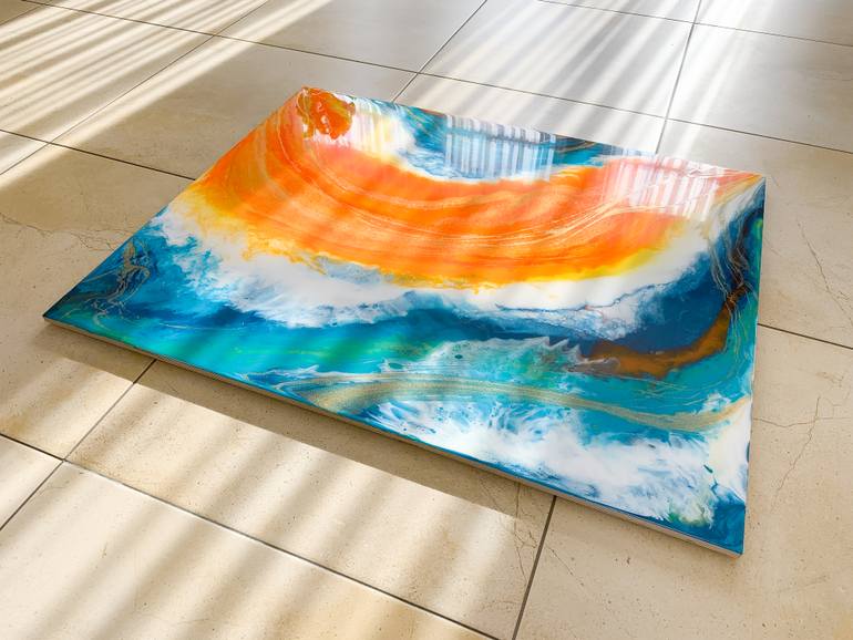 Original Abstract Painting by Anja Becker