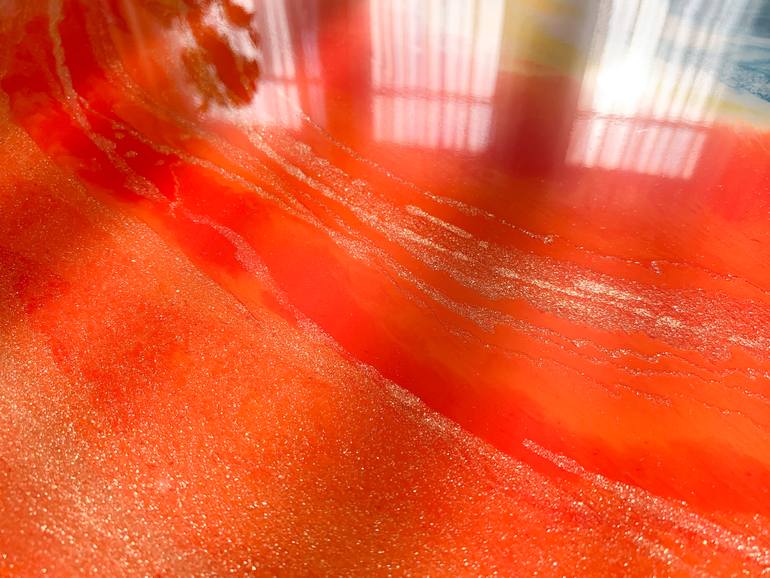 Original Abstract Painting by Anja Becker